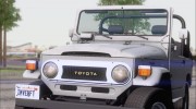 Toyota Land Cruiser J40 1980 для GTA San Andreas миниатюра 27