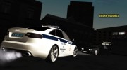 Audi RS6 Полиция ДПС para GTA San Andreas miniatura 4