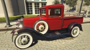 Ford A Pick-up 1930 for GTA 5 miniature 5