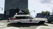 Cadillac Ghostbusters для GTA 4 миниатюра 5