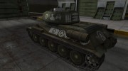 Зоны пробития контурные для Т-34-85 for World Of Tanks miniature 3