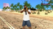 Золотая замена AK-47 para GTA San Andreas miniatura 2