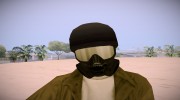 Шлем S.W.A.T para GTA San Andreas miniatura 4