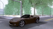 Chevrolet Corvette C6 GS Convertible 2012 для GTA San Andreas миниатюра 1