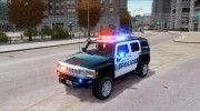 Hummer H3X 2007 LC Police Edition [ELS] para GTA 4 miniatura 2
