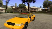 Ford Crown Victoria 2003 Taxi for state 99 для GTA San Andreas миниатюра 1