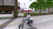 Custom Motorcycle для GTA San Andreas миниатюра 1