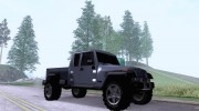 Jeep Gladiator para GTA San Andreas miniatura 1