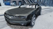 Chevrolet Camaro Concept Police para GTA 4 miniatura 1