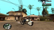 New Police Bike para GTA San Andreas miniatura 1
