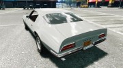 Pontiac Firebird 1970 для GTA 4 миниатюра 3