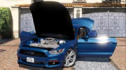 Ford Mustang GT 2015 v1.1 для GTA 5 миниатюра 5