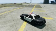 CVPI LCPD San Diego Police Department para GTA 4 miniatura 3