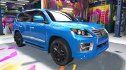 Lexus LX570 2014 1.0 для GTA 5 миниатюра 8