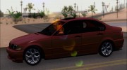 BMW 320 e46 Sedan for GTA San Andreas miniature 5
