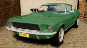 Ford Mustang 1967 для GTA 4 миниатюра 1