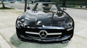 Mercedes-Benz SLS63 AMG для GTA 4 миниатюра 6