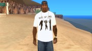 Рэперская футболка para GTA San Andreas miniatura 1