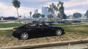 2013 Maserati Quattroporte GTs 1.0 для GTA 5 миниатюра 4