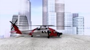 HH-60 Jayhawk USCG para GTA San Andreas miniatura 5