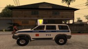 УАЗ Patriot Полиция v1 para GTA San Andreas miniatura 3