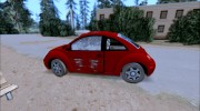 VW Beetle (A4) 1.6 Turbo 1997 для GTA San Andreas миниатюра 14
