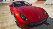 2006 Ferrari 599 GTB Fiorano для GTA 5 миниатюра 1