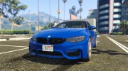 BMW M4 2015 для GTA 5 миниатюра 1