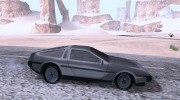 DeLorean (Straßenversion) для GTA San Andreas миниатюра 5