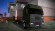 DAF XF 530 2002 Army for GTA Vice City miniature 2