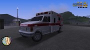 Ambulance HD для GTA 3 миниатюра 1