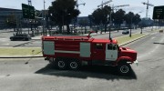 ЗИЛ 433474 Пожарный для GTA 4 миниатюра 5