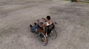 Инвалидная коляска для GTA San Andreas миниатюра 3