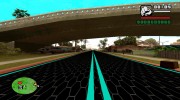 Tron Road Mod V.3 для GTA San Andreas миниатюра 8