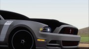 Ford Mustang Boss 302 2013 for GTA San Andreas miniature 7