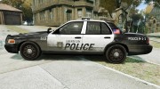 Ford Crown Victoria LCPD Police для GTA 4 миниатюра 2