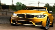 BMW M4 F80 Coupe 1.0 2014 для GTA San Andreas миниатюра 4