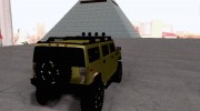 Hummer H2 для GTA San Andreas миниатюра 4