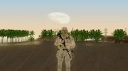 CoD MW2 Ghost Model v3 для GTA San Andreas миниатюра 1