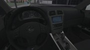 Lexus IS F para GTA San Andreas miniatura 6