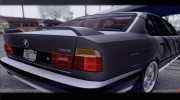 BMW E34 M5 1991 para GTA San Andreas miniatura 9