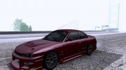 Nissan Silvia S14 RB26DETT Black Revel для GTA San Andreas миниатюра 1