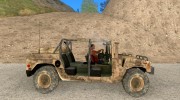 Hummer из COD MW 2 для GTA San Andreas миниатюра 5