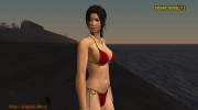 Pretty Beach Girl для GTA San Andreas миниатюра 1