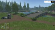 Мост Sosnovka Ersatzbruecke v1.1 para Farming Simulator 2015 miniatura 1