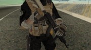 Tactical AK-47 для GTA San Andreas миниатюра 3