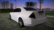 Ford Fusion 2009 for GTA Vice City miniature 4