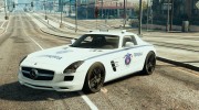 Serbian Police - Mercedes-Benz SLS AMG для GTA 5 миниатюра 1