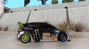 Ford Fiesta Gymkhana 5 для GTA San Andreas миниатюра 5