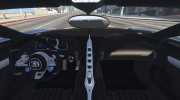 2017 Bugatti Chiron 1.6a para GTA 5 miniatura 9